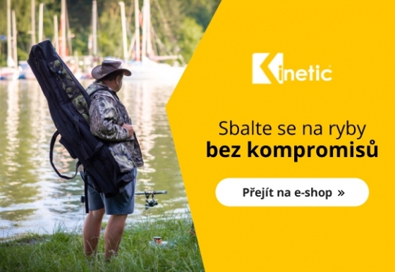 Ukázka banneru z kampaně: Sbalte se na ryby bez kompromisů