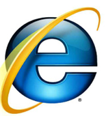 Logo prohlížeče Internet Explorer