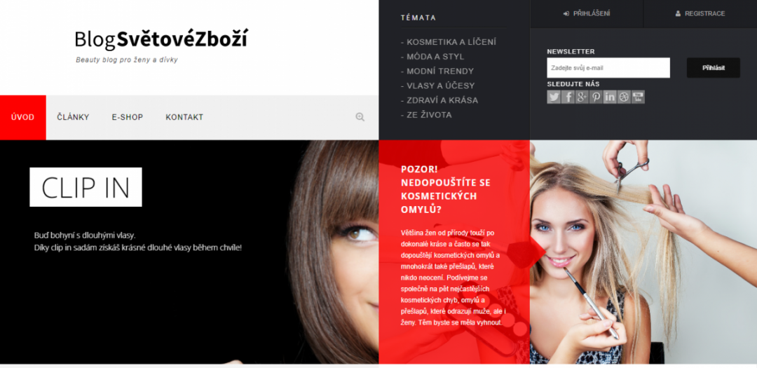 Beauty blog SvětovéZboží.cz
