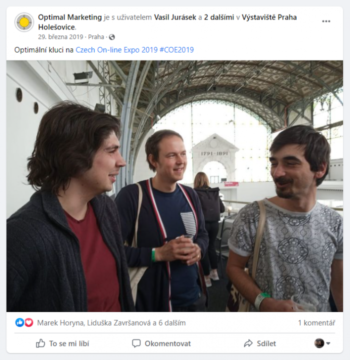 Na Facebooku můžete publikovat i zajímavé či neformální informace ze života vaší firmy. Facebook je médium, které je pro neformální komunikaci vhodné a takový obsah se na firemní Facebook hodí. O to lépe potom budou fungovat i příspěvky, jejichž účelem je podpořit značku či prodeje.