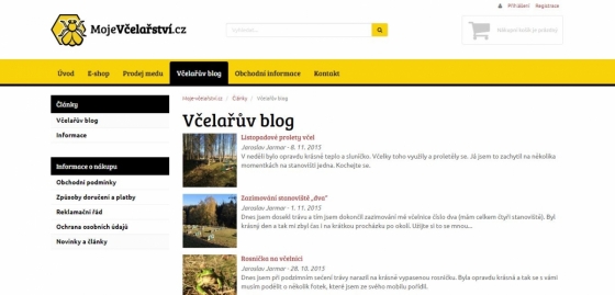 Včelařův blog