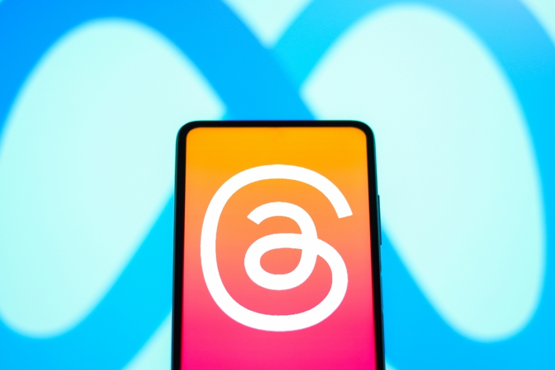 Logo sociální sítě Threads