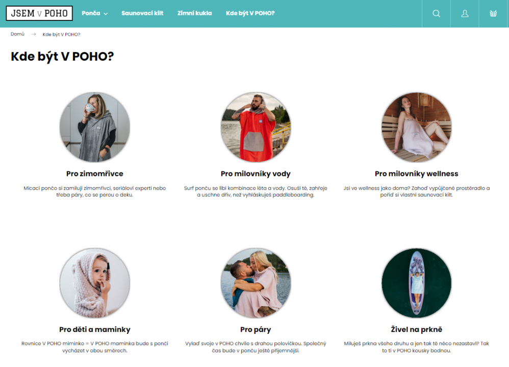 Cílové skupiny e-shopu
