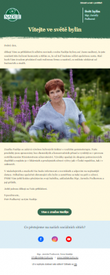 Šablona pro automatický e-mailing